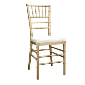 최고 품질 최고의 디자인 새로운 모습 도매 금속 쌓을 수있는 이벤트 티파니 chiavari 웨딩 의자