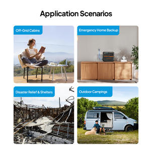 <span class=keywords><strong>Station</strong></span> d'alimentation <span class=keywords><strong>Bluetti</strong></span> 2400w, générateur solaire, prise EU 230v, batterie au lithium, <span class=keywords><strong>station</strong></span> d'alimentation portable pour les urgences - Product Image 4