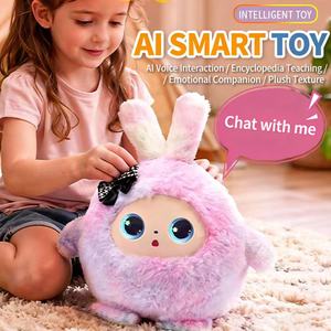 ตุ๊กตา AI ของเล่นอัจฉริยะ โต้ตอบได้ สนทนาได้หลายภาษา หุ่นยนต์อัจฉริยะ ของเล่นเสริมพัฒนาการเด็ก ของเล่นเสริมการเรียนรู้สำหรับเด็กเล็ก - Product Image 1