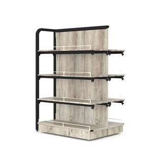 スーパーマーケット棚片面/両面多層金属材料ブティックディスプレイ棚店棚 - Product Image 5