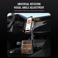 Nouveau support universel pour téléphone et tablette, console centrale de voiture, long et articulé, design robuste