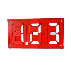 Gas station sign board petrol station magnetic flip digital board signs pylon petrol station for sale