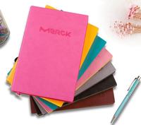 Carnet de notes de luxe à couverture rigide, personnalisé avec logo en relief, journal intime, couleur personnalisée, cadeau d'entreprise, vente en gros