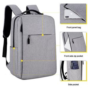 Sac à dos pour ordinateur portable de grande capacité personnalisé en usine avec chargement USB, sac à dos professionnel avec logo personnalisé pour usage quotidien - Product Image 4