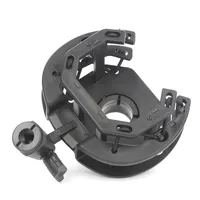 Support antichoc carré en plastique pour microphone de diffusion en direct Lewitt LCT-240 Pro, support d'enregistrement et pied de microphone