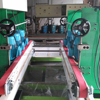 Ligne de production de bordure de verre double face à grande vitesse de Chine avec moteur PLC, pompe et engrenage - Haute productivité