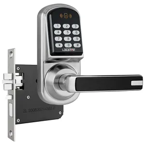 Locstar Zinc Alloy Security Intelligent Electronic Password Smart Home Zigbee Zwave Door Lock