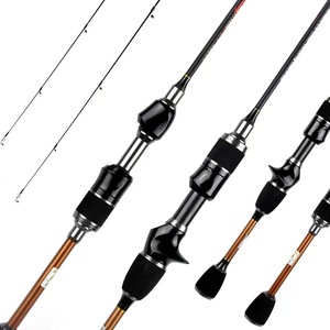 Canne à pêche à action souple avec poignée droite, légère, pour lancer loin, canne de pêche spécialisée pour les rivières d'eau douce - Product Image 2