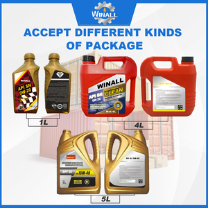 Prix de gros 4L SL 20W50 5W30 15W40 10W40 Huile moteur Lubrifiant automobile avec composition en huile de base - Product Image 2