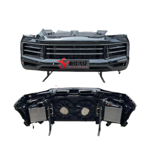 ชุดกันชนหน้า <span class=keywords><strong>Cayenne</strong></span> 25 คุณภาพสูงแบบดั้งเดิม ขายดี พร้อมโครง ชุดพัดลมอิเล็กทรอนิกส์ และหม้อน้ำ - Product Image 1