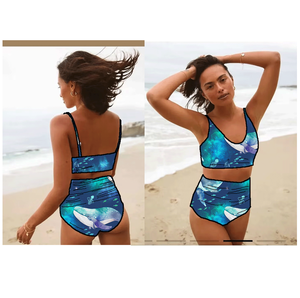 水着 キッズ 女の子 工場カスタム 幼児 女の子 ノースリーブ ツーピース水着 漫画柄 - Product Image 6