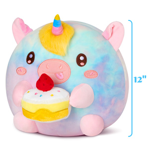 2024 New <strong>Design</strong> Cartoon Pink <strong>Unicorn</strong> Plush <strong>Toy</strong> Children's Lovely Stuffed Animals <strong>Squishy</strong> Pillow in Birthday Christmas Wholesale - Product Image 2