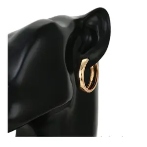 90133 xuping jewelry top sell 18k gold color hoop earring for women