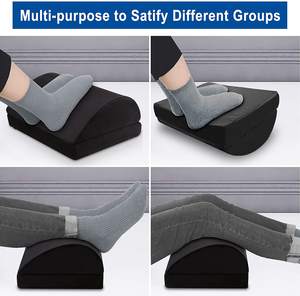 Toptan ayak dinlenme yastığı s altında masası ile ergonomik yükseklik, ayak dışkı yastık için yumuşak köpük, ayak dinlenme yastığı - Product Image 6