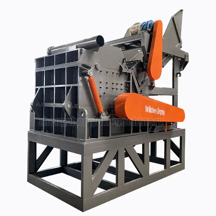 Scrap Metal Recycling Plant Machine Aluminum Cans Scrap Metal Crusher Plant