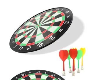 factory supplies Diameter 12 "15" 17" Plastic magnetic dart set Needle/Safety dart board Darts Target /Dart Board Suit Foam Toy