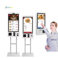 Sistema de automatización de restaurante de quiosco de pedido rápido POS de autoservicio interactivo