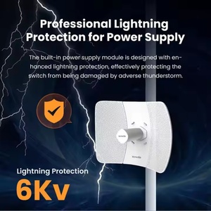 เท็นด้า O8 อุปกรณ์กระจายสัญญาณไวไฟภายนอกอาคาร 11ac 5GHz 23dBi บริดจ์ไวไฟ 433Mbps ไร้สาย รองรับการเชื่อมต่อแบบ CPE และ AP ระยะไกล 20 กม. - Product Image 5