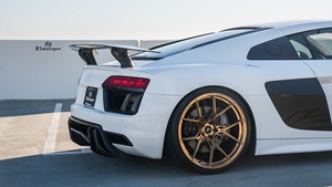 <span class=keywords><strong>Becquet</strong></span> noir brillant en Fiber de carbone de qualité garantie, aileron arrière pour malle de voiture <span class=keywords><strong>audi</strong></span> r8, lèvre arrière 2017 — 2019 - Product Image 5