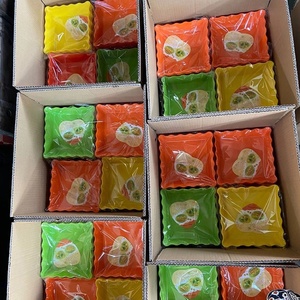 Assiettes à fruits et noix en <span class=keywords><strong>plastique</strong></span> incassables et réutilisables, sans BPA, lavables au lave-vaisselle pour micro-ondes - Product Image 3