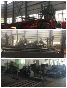 중국 지게차 45 톤 도달 스태커 유압 크레인 리프트 용기
