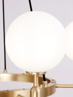 Nouveau Lustre LED Design 2025, Éclairage de Salon, Lampe de Décoration pour Chambre à Coucher, Luminaire de Plafond pour Cuisine