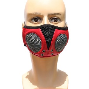 Máscara de Látex para Halloween, Máscara de Media Cara para Fiesta de Disfraces, Talla Única, Material de Emulsión, Accesorio Divertido para Disfraces - Product Image 5