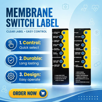 Nouvelles touches à membrane FPC multifonctions, adaptées aux équipements industriels