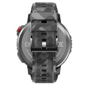 3 ATM Resistente all'acqua in acciaio inox cerchio posteriore Smart Watch looj Inteligente Resistente <span class=keywords><strong>Al</strong></span> Agua C20 C21 <span class=keywords><strong>Pro</strong></span> C22 Smartwatch - Product Image 5