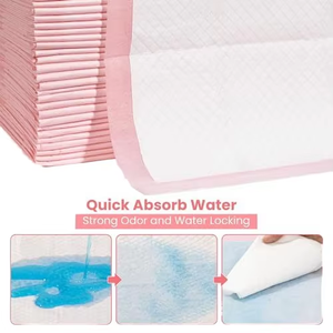 Cartoon Style Biodegradable Puppy Potty Training Diapers Absorbent Wool Bamboo Material Breathable Pee Pads Disposable Pet Pads - Product Image 4
