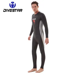 Divestar OEM Fast Delivery Customized 3mm Swimming Orca Design Smoothskin Waterproof Dive Wetsuit Triathlon Suit
