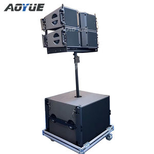 Altavoz portátil de cine en casa de alta calidad, altavoz pasivo dual de 8 pulgadas, sistema de subwoofer de 18 pulgadas con soporte y base - Product Image 3