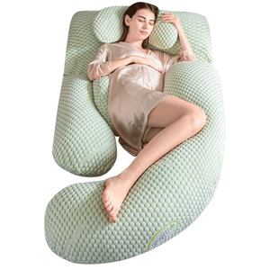 Almohada de Maternidad en Forma de G, Almohada de Embarazo para Dormir, Almohada de Lactancia, Almohada de Soporte Corporal, con Almohada de Memoria - Product Image 1