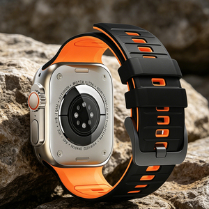Bracelet pour <span class=keywords><strong>Apple</strong></span> <span class=keywords><strong>Watch</strong></span> 49mm 44mm <span class=keywords><strong>45mm</strong></span> 46mm 42mm, bracelet de <span class=keywords><strong>sport</strong></span> en silicone souple, Iwatch Série 11 10 9 8 <span class=keywords><strong>7</strong></span> SE3 6 5 Ultra 3 49mm - Product Image 3