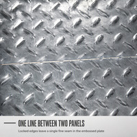 Système de plancher métallique sans béton : réduction des coûts de main-d'œuvre et des temps de construction – Panneaux de plancher en acier