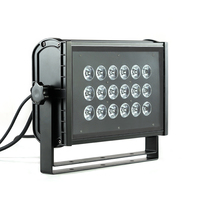 Controlador de Mezclas DJ IP65 con Luces LED RGBW de 18*10W para Escenario, Pared, Exterior, Bar, Efecto de Color Urbano, Luces Móviles y Estáticas 4 en 1