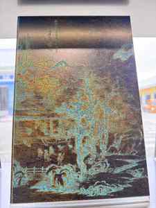 Plaque en acier inoxydable gravée au laser EX661, pliage et découpe pour panneaux décoratifs muraux de hall d'hôtel et d'ascenseur, conception personnalisée, épaisseur sur mesure - Product Image 5