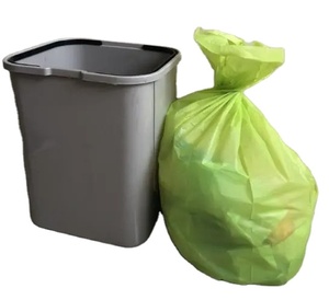 Prêt à expédier le sac poubelle jetable biodégradable vert noir crème coloré sac poubelle doux parfum pour chiens PP <span class=keywords><strong>plastique</strong></span> 1 tonne quantité minimale de commande - Product Image 1