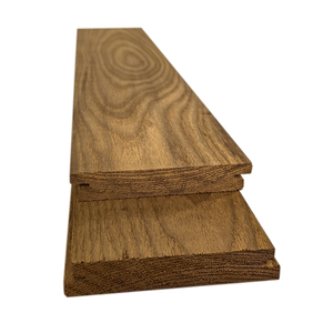 Thermowood Ash Pont carbonisé Terrasse en bois <span class=keywords><strong>traité</strong></span> 11x110mm Planches en bois massif Panneau en bois modifié thermiquement moderne - Product Image 1