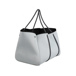 Bolso <span class=keywords><strong>de</strong></span> mano con estampado para mujer, bolsa <span class=keywords><strong>de</strong></span> playa <span class=keywords><strong>de</strong></span> neopreno, personalizable, <span class=keywords><strong>2022</strong></span> - Product Image 3