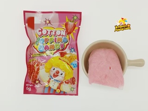 Customized Strawberry Popping With Floss Cotton Candy Children's Party Jumping Cotton Grape <strong>Sweets</strong> Retro Cotton Pops Candy - Product Image 5