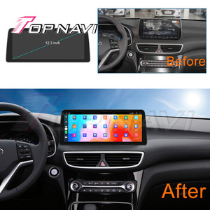 Pantalla Táctil de Audio y Video Android para Automóvil de 12.3 Pulgadas en Oferta, para Hyundai <span class=keywords><strong>Tucson</strong></span> 2019 2020 <span class=keywords><strong>2021</strong></span>, 3+32 GB, Navegación GPS - Product Image 3