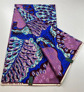 ผ้าแอฟริกันบาติกด็อบบี้แว็กซ์ 100% ผ้าฝ้าย สำหรับตัดเย็บเสื้อผ้าเด็กผู้ชาย ชุดสูท 6 หลา รุ่น ML30SG134-157 - Product Image 2