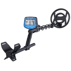 Détecteur de métaux avec bobine de recherche de 30 cm, en plastique noir, haute sensibilité, détection souterraine pour adultes - Product Image 5