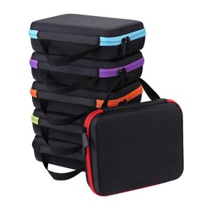 High Quality Customized Wholesale <b>Waterproof</b> Leather Essential Oils Carrying case for 30 Bottles with Hard <b>Foam</b> Inserts - Product Image 3