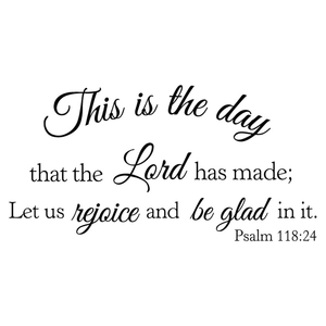 Pegatina personalizada para decoración de pared, adhesivo con frase de versículo de la Biblia, para sala de estar, oficina y escuela, venta al por mayor - Product Image 1