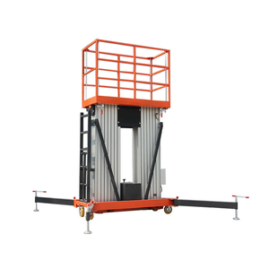 Elevador de Aluminio Plegable de Una Sola Columna, de Pequeño <span class=keywords><strong>Volumen</strong></span>, Altura de Trabajo de 4-18 m, Hecho a Medida para Espacios Estrechos - Product Image 1