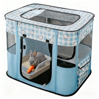 Vente en gros de chenils pliables de grande taille, chenil portable pour chien, parc pour animaux de compagnie, parc pour chat, cage pour chien, lapin, animal de compagnie