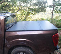 Couverture de benne rigide pliable en trois parties en aluminium étanche pour Ford Ranger Raptor, résistante aux UV, avec verrouillage