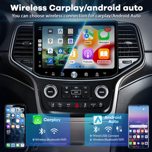 <span class=keywords><strong>Meilleur</strong></span> prix autoradio Android 11,5 pouces Snapdragon 665 2K CarPlay sans fil DSP GPS d'origine pour Jeep Grand Cherokee 2014-2021 - Product Image 4